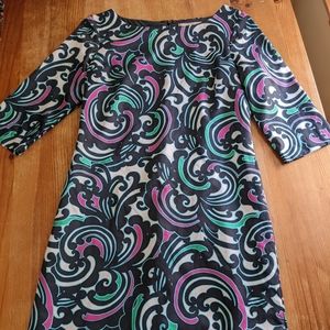 Banana Republic size 2 black long sleeve dress